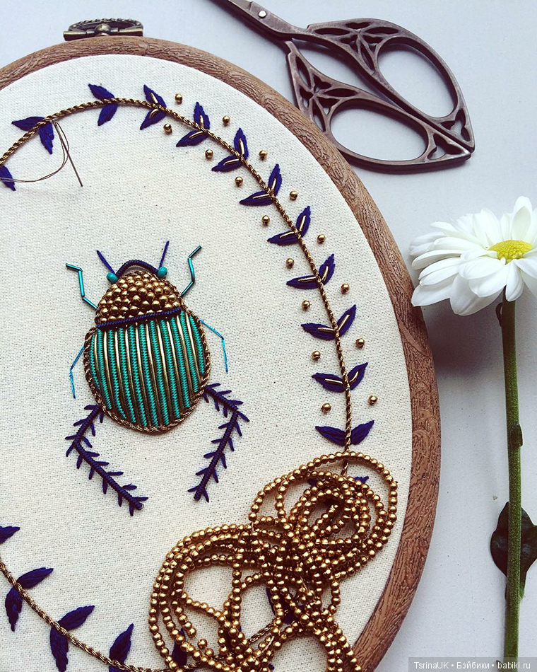 Удивительные вышивки Humayrah Poppins