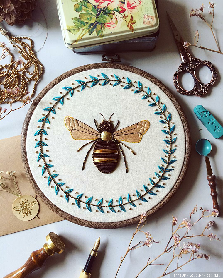 Удивительные вышивки Humayrah Poppins