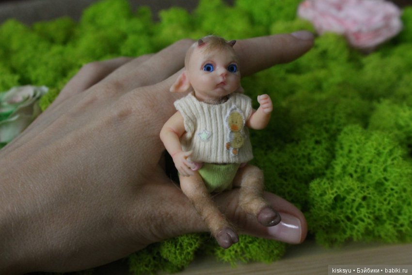 Мифический малыш Фавн. ООАК (фото 7)