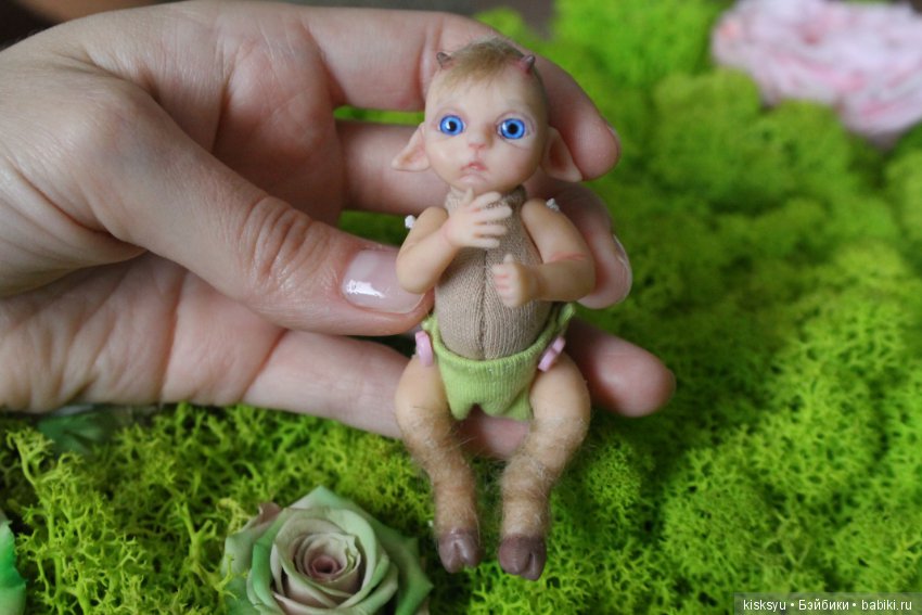 Мифический малыш Фавн. ООАК (фото 6)