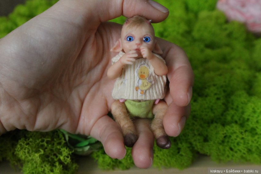 Мифический малыш Фавн. ООАК (фото 8)