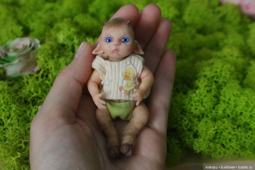 Мифический малыш Фавн. ООАК