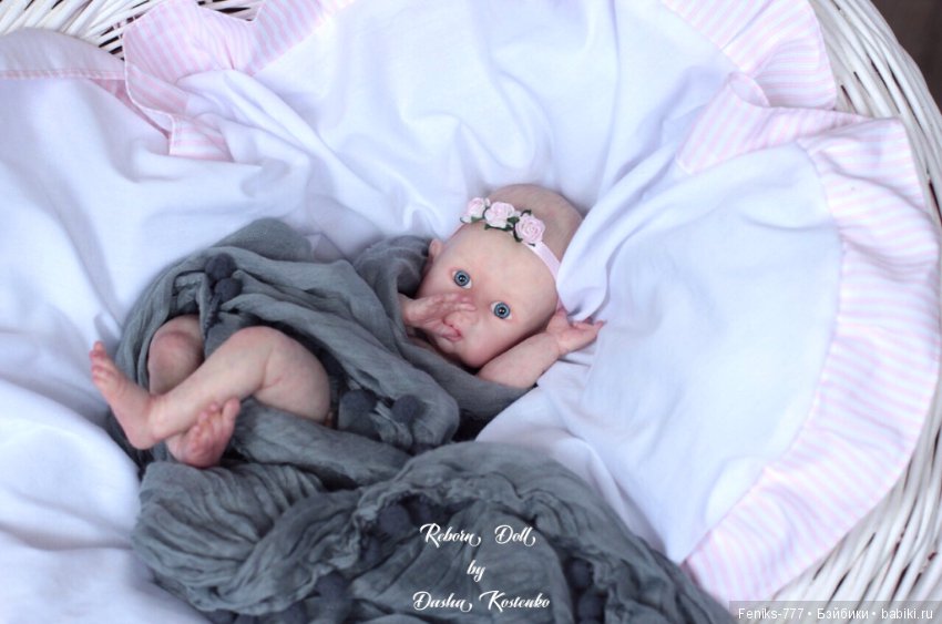Малышка Аглая! Кукла реборн Даши Костенко (фото 4)