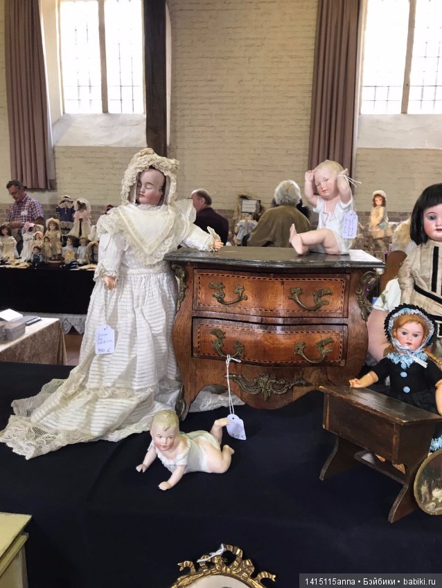 Выставка кукол и мишек в Брюгге