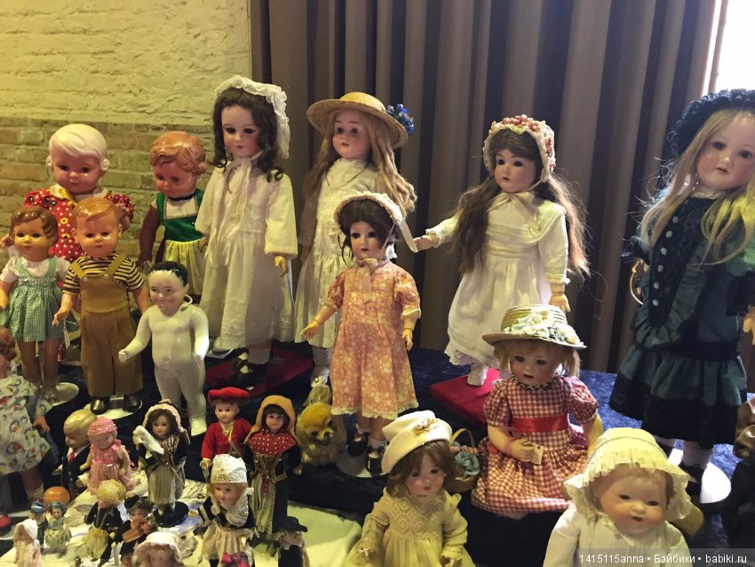 Выставка кукол и мишек в Брюгге