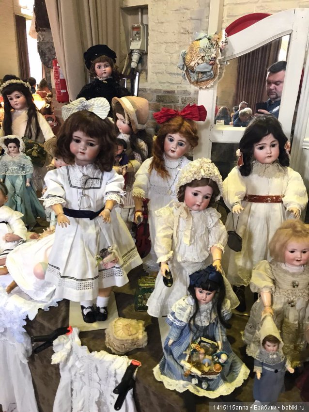 Выставка кукол и мишек в Брюгге