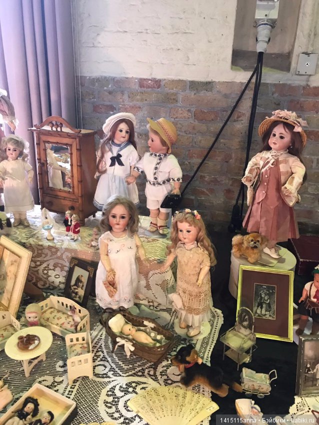 Выставка кукол и мишек в Брюгге