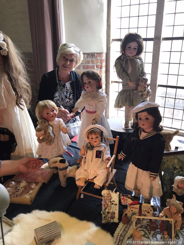 Выставка кукол и мишек в Брюгге