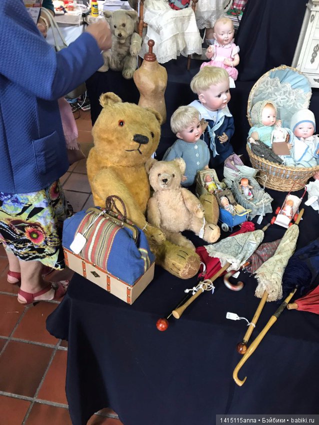 Выставка кукол и мишек в Брюгге