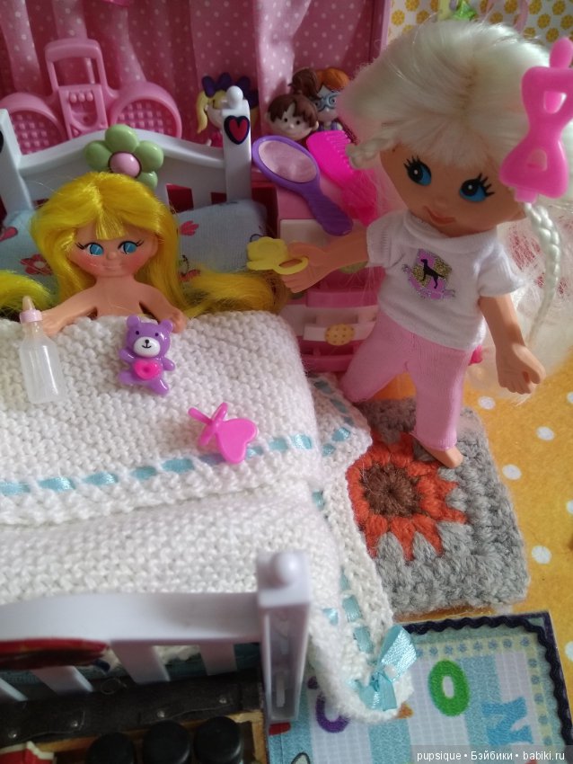 Приехала сестра Венди. Мини Флэтси. Плоская винтажная гибкая кукла