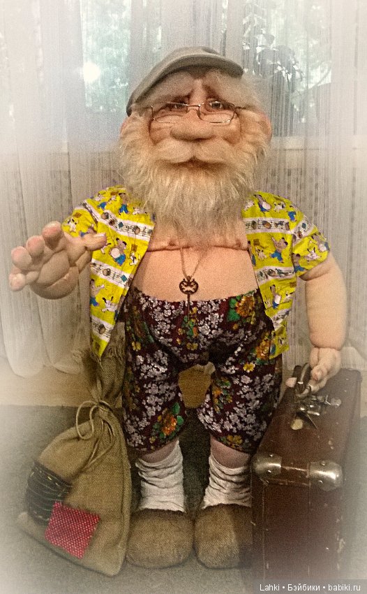 Домовые тоже отдыхают — Домашние фото авторских игрушек: Тедди (фото 4)