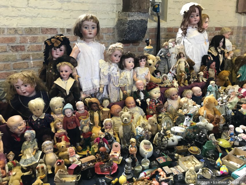 Брюгге. Выставка кукол и мишек тедди, часть третья