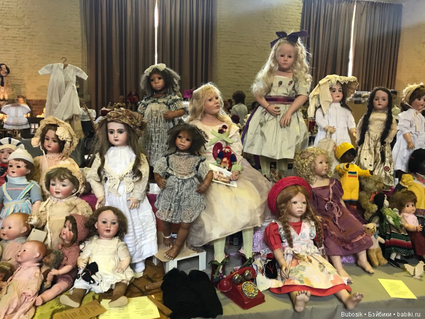 Брюгге . Выставка кукол и мишек тедди. Часть вторая