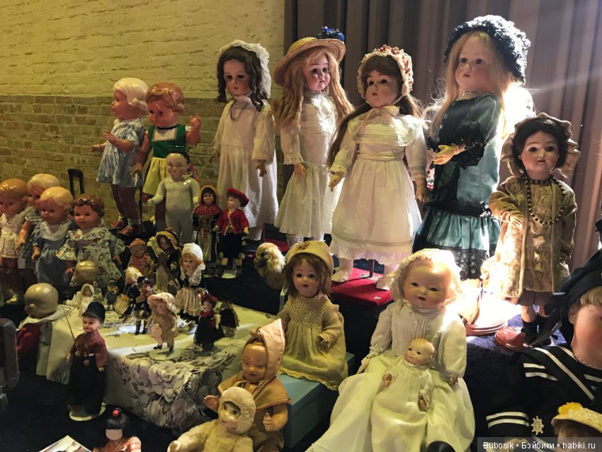 Брюгге . Выставка кукол и мишек тедди. Часть вторая