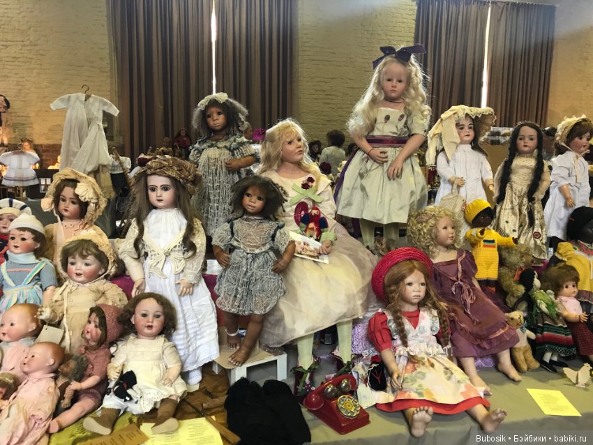 Брюгге . Выставка кукол и мишек тедди. Часть вторая