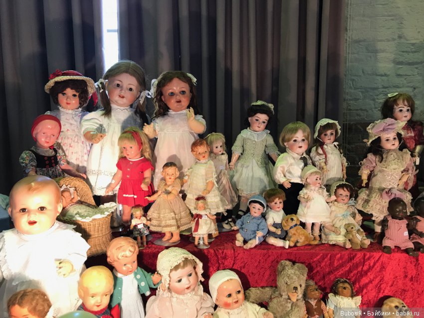 Брюгге . Выставка кукол и мишек тедди. Часть вторая