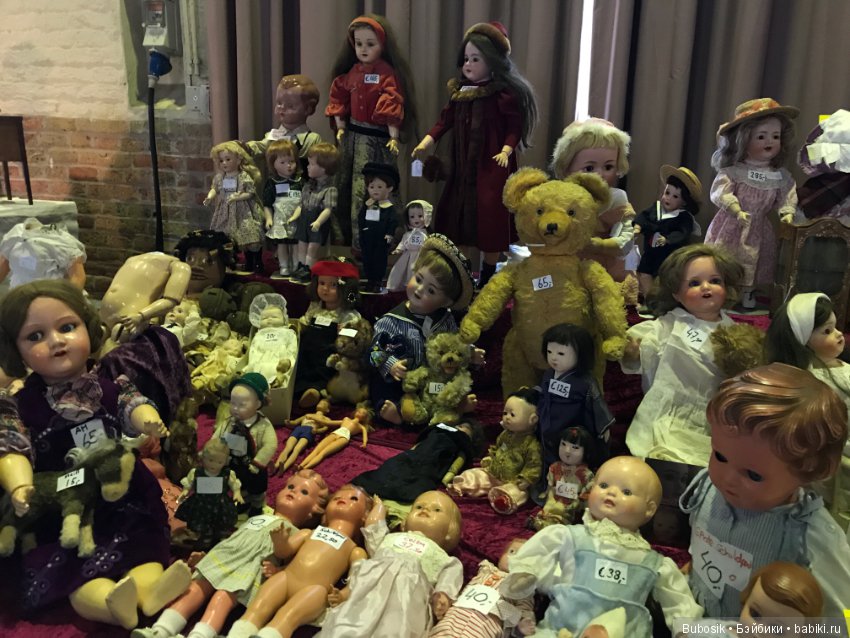 Брюгге . Выставка кукол и мишек тедди. Часть вторая