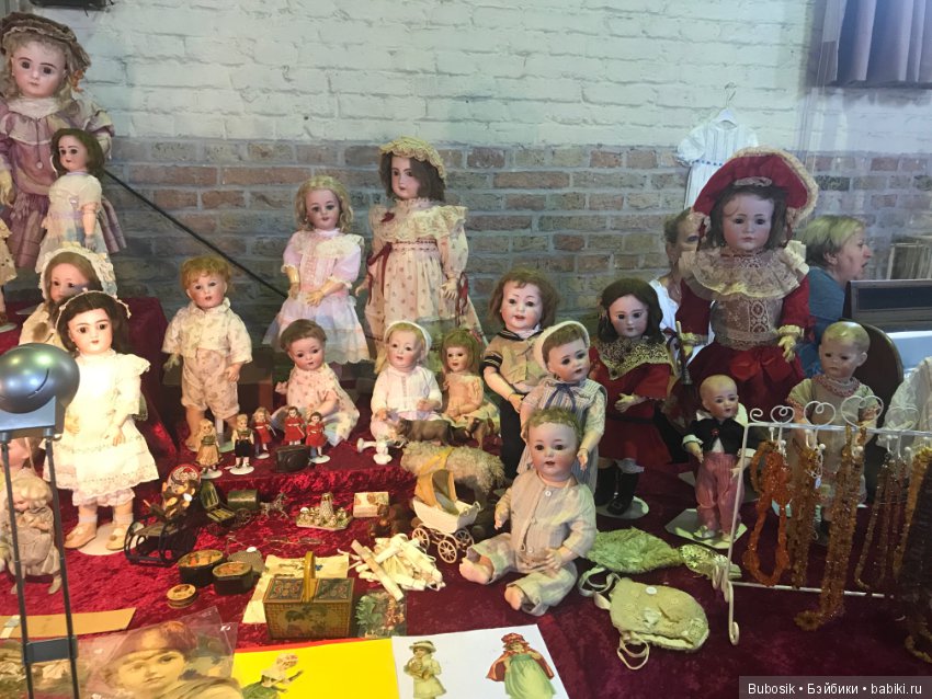 Брюгге. Выставка кукол и мишек тедди. Часть первая