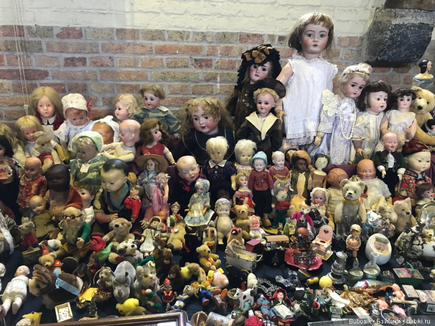 Брюгге . Выставка кукол и мишек тедди. Часть вторая