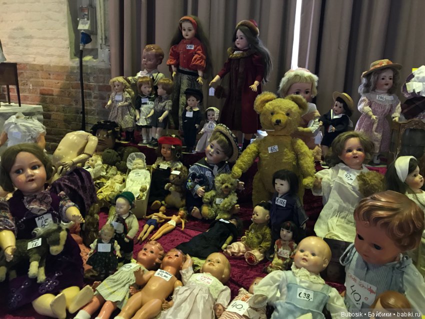 Брюгге . Выставка кукол и мишек тедди. Часть вторая