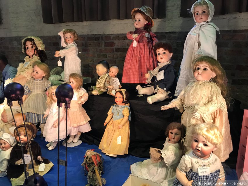 Брюгге. Выставка кукол и мишек тедди, часть третья