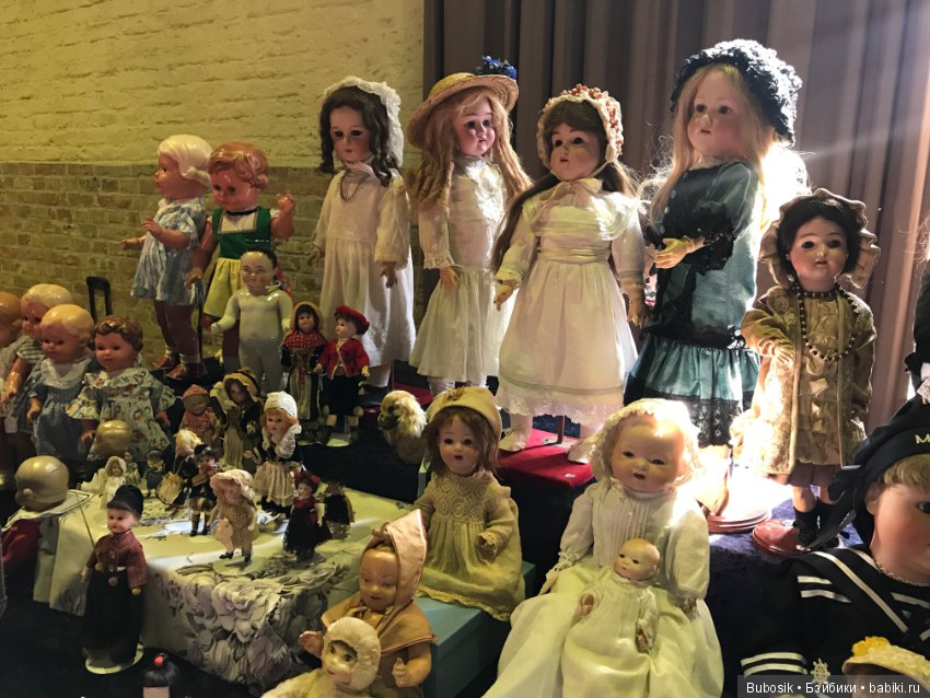 Брюгге. Выставка кукол и мишек тедди, часть третья