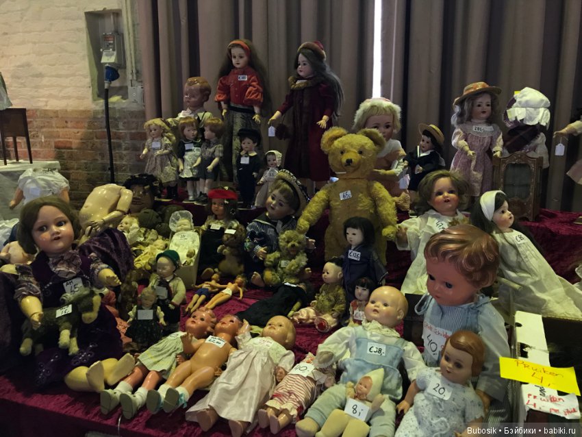 Брюгге . Выставка кукол и мишек тедди. Часть вторая