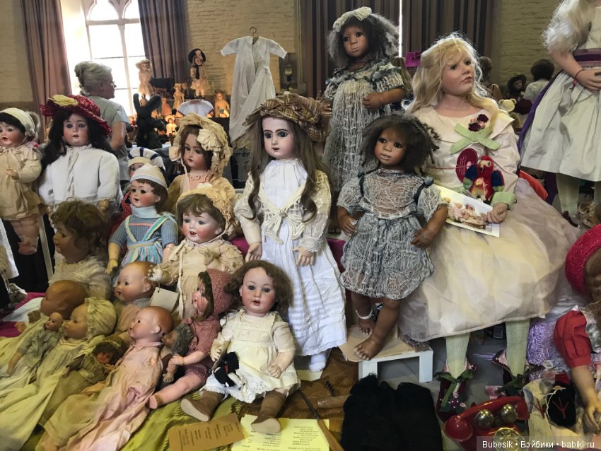 Брюгге. Выставка кукол и мишек тедди, часть третья