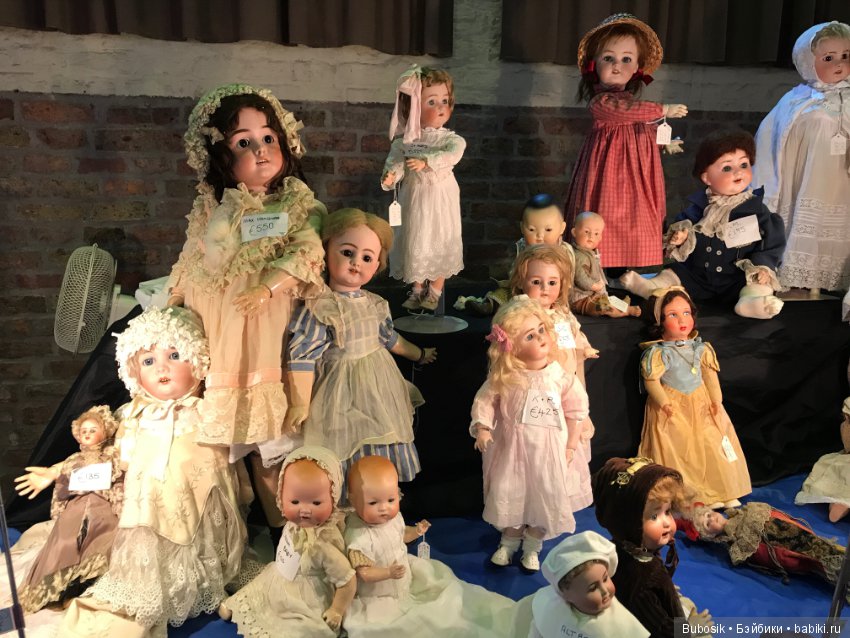 Брюгге . Выставка кукол и мишек тедди. Часть вторая