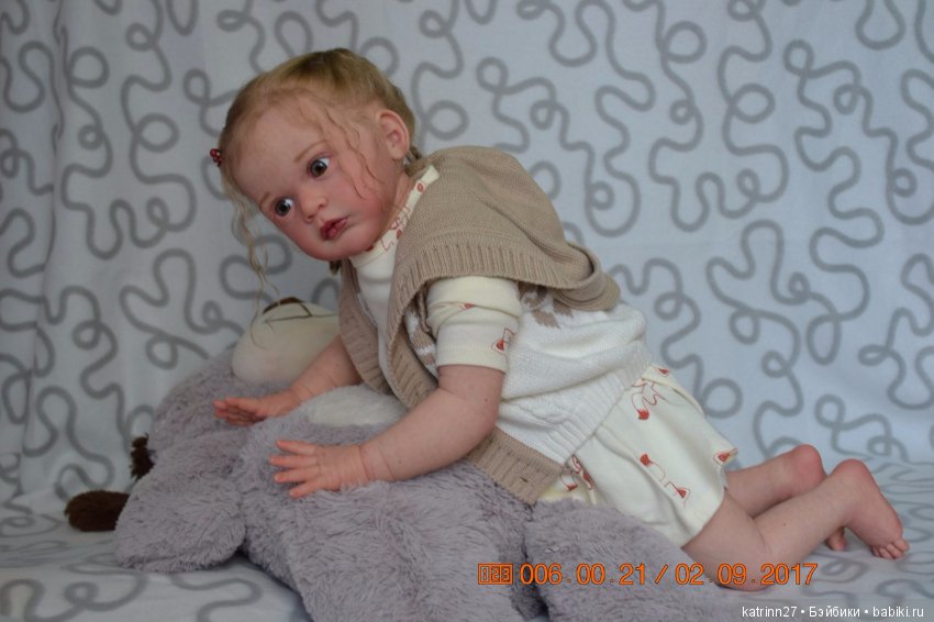 Кукла реборн Аленка, молд Mattia. Автор Ekaterina Abbyasova babies