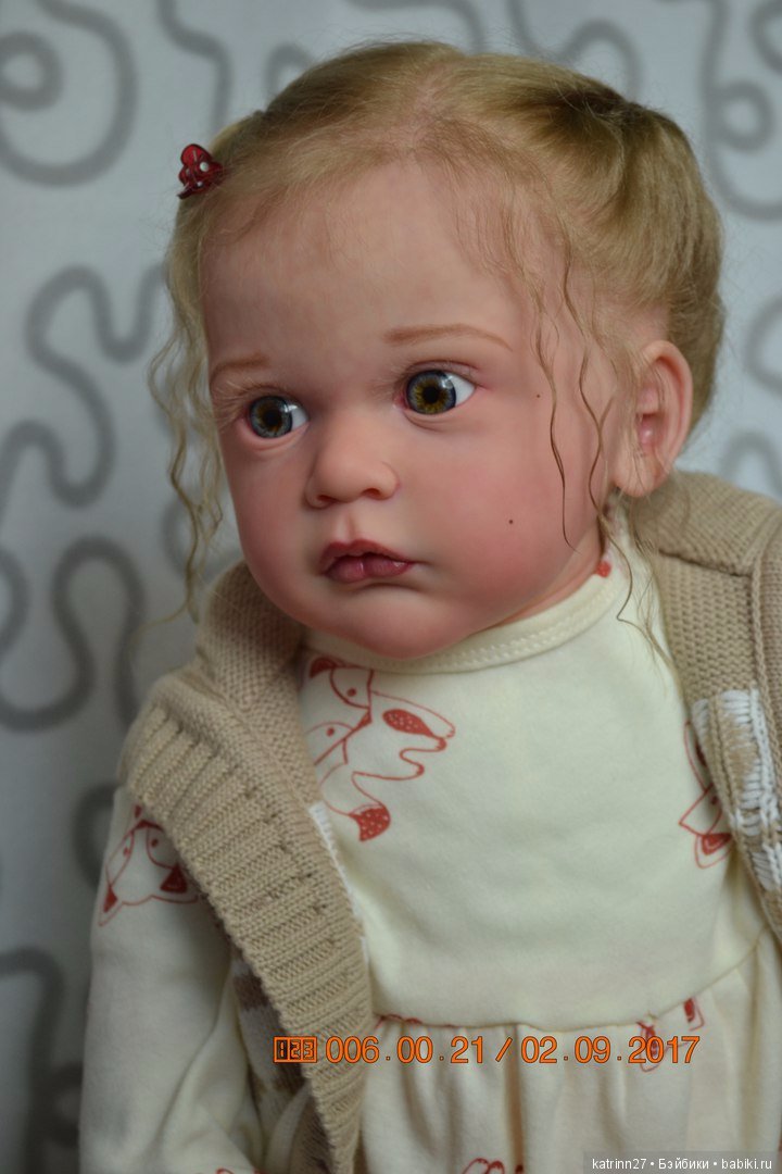 Кукла реборн Аленка, молд Mattia. Автор Ekaterina Abbyasova babies (фото 4)