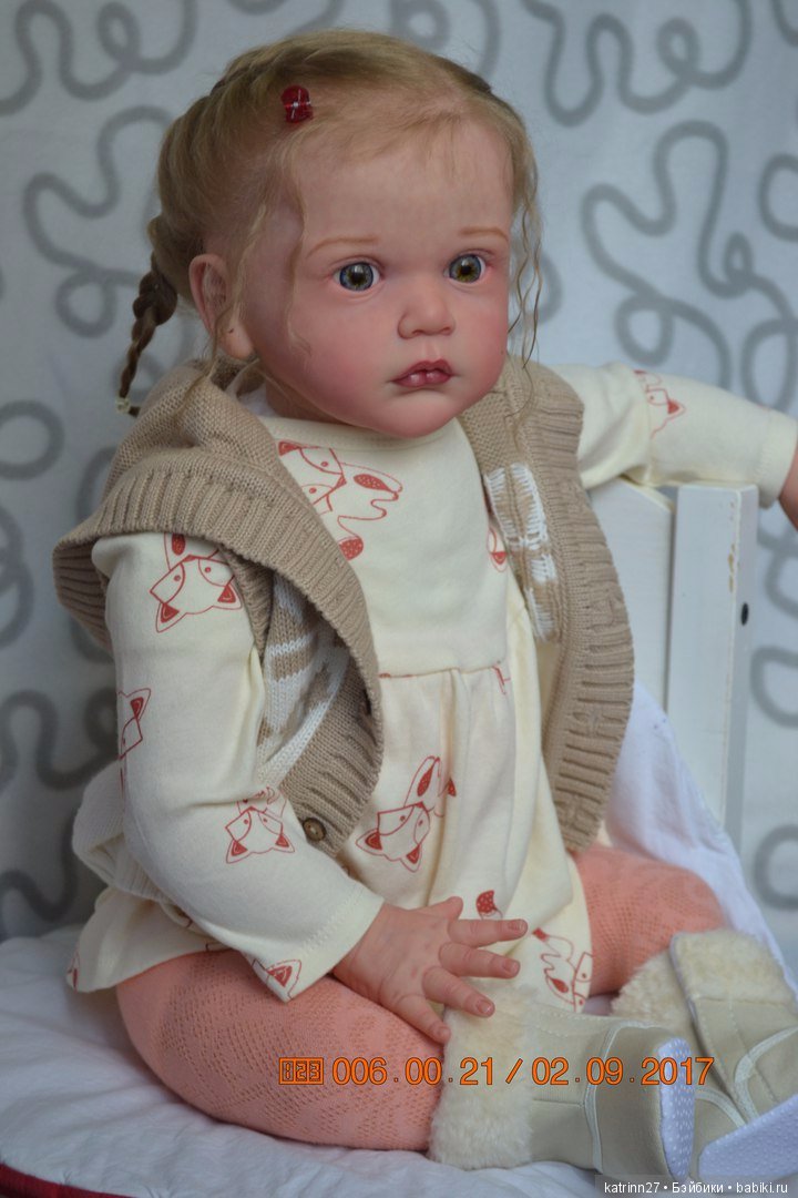 Кукла реборн Аленка, молд Mattia. Автор Ekaterina Abbyasova babies (фото 7)