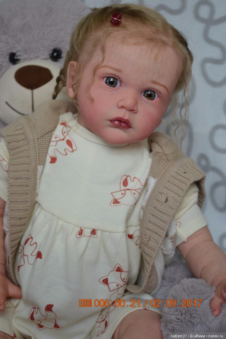 Кукла реборн Аленка, молд Mattia. Автор Ekaterina Abbyasova babies
