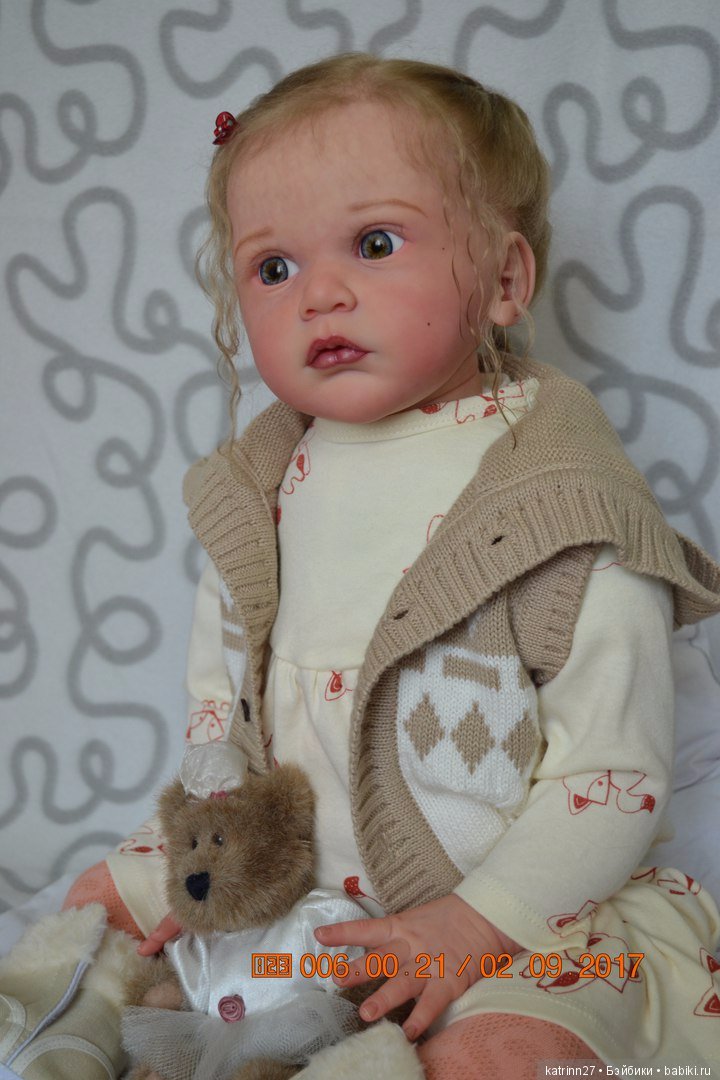 Кукла реборн Аленка, молд Mattia. Автор Ekaterina Abbyasova babies