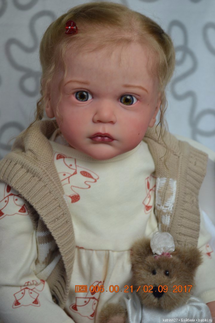Кукла реборн Аленка, молд Mattia. Автор Ekaterina Abbyasova babies