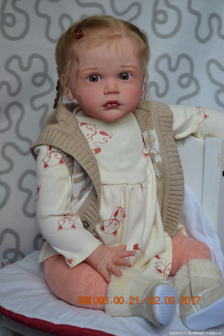 Кукла реборн Аленка, молд Mattia. Автор Ekaterina Abbyasova babies