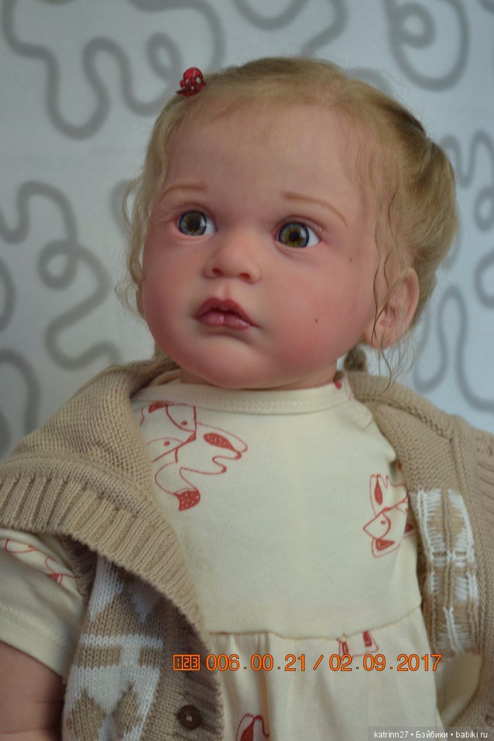 Кукла реборн Аленка, молд Mattia. Автор Ekaterina Abbyasova babies
