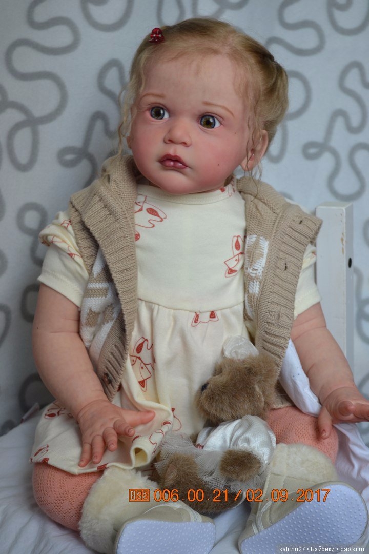 Кукла реборн Аленка, молд Mattia. Автор Ekaterina Abbyasova babies