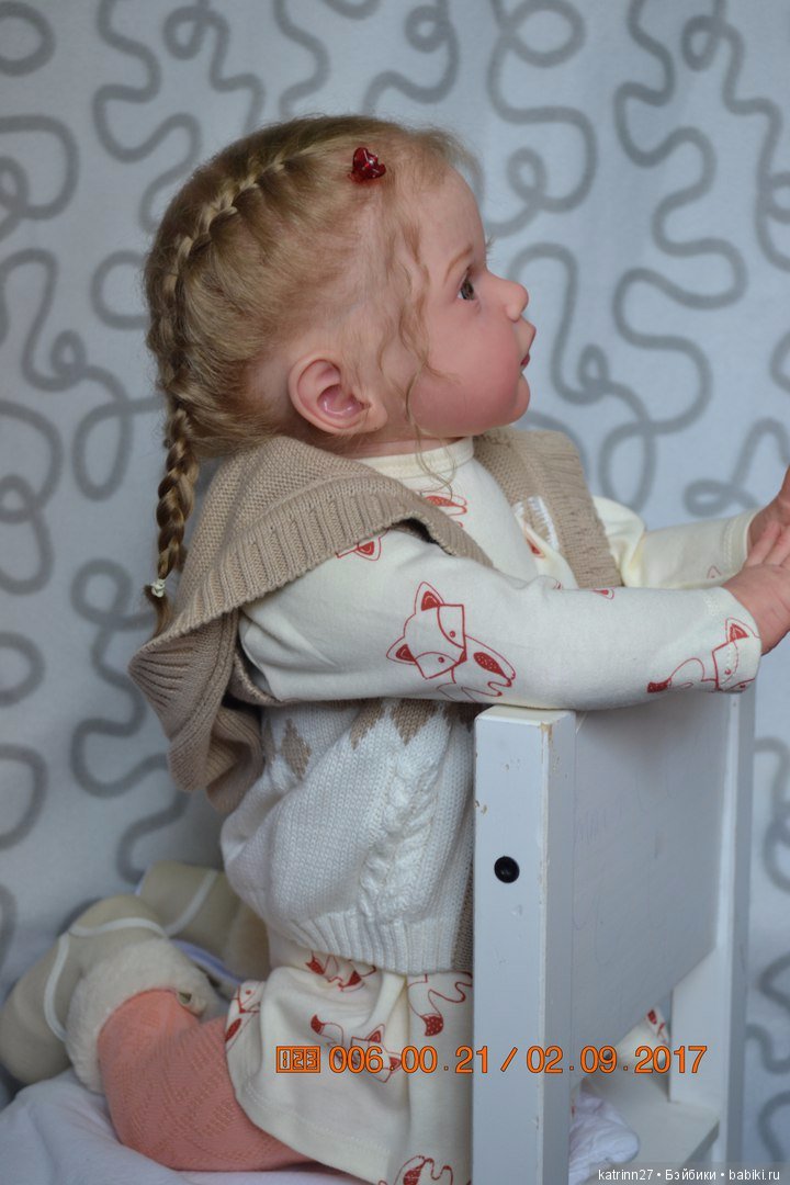 Кукла реборн Аленка, молд Mattia. Автор Ekaterina Abbyasova babies