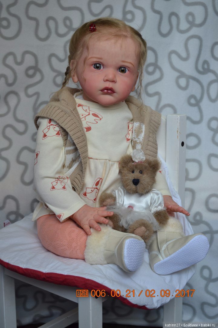 Кукла реборн Аленка, молд Mattia. Автор Ekaterina Abbyasova babies