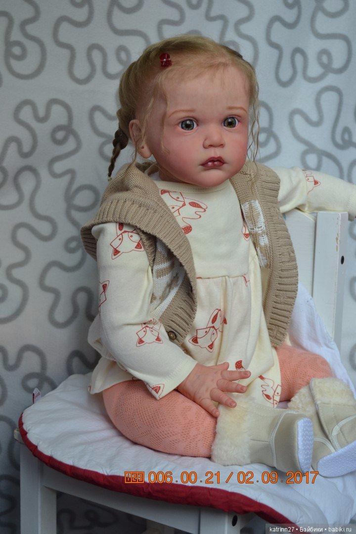 Кукла реборн Аленка, молд Mattia. Автор Ekaterina Abbyasova babies