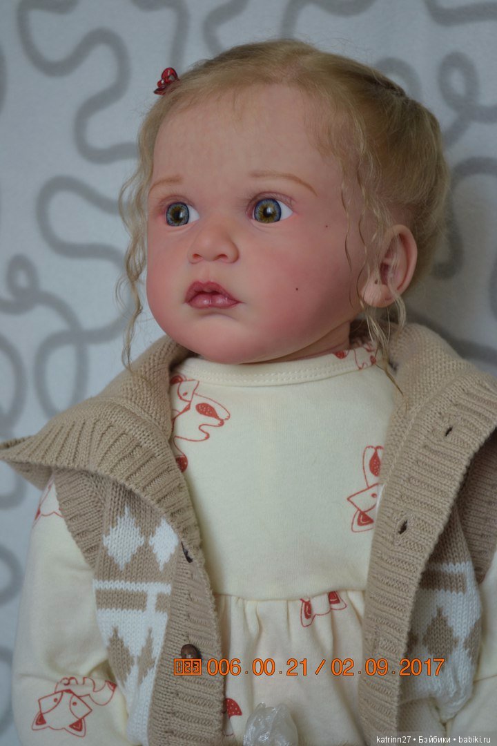 Кукла реборн Аленка, молд Mattia. Автор Ekaterina Abbyasova babies