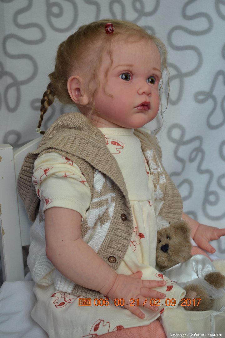 Кукла реборн Аленка, молд Mattia. Автор Ekaterina Abbyasova babies