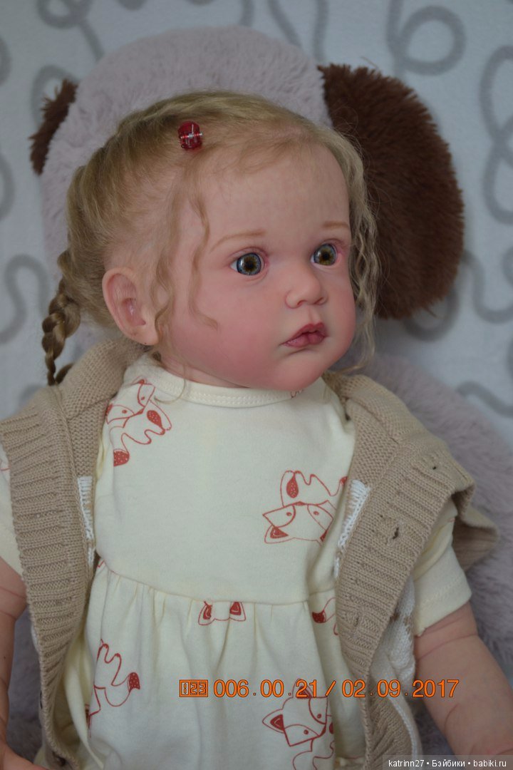 Кукла реборн Аленка, молд Mattia. Автор Ekaterina Abbyasova babies