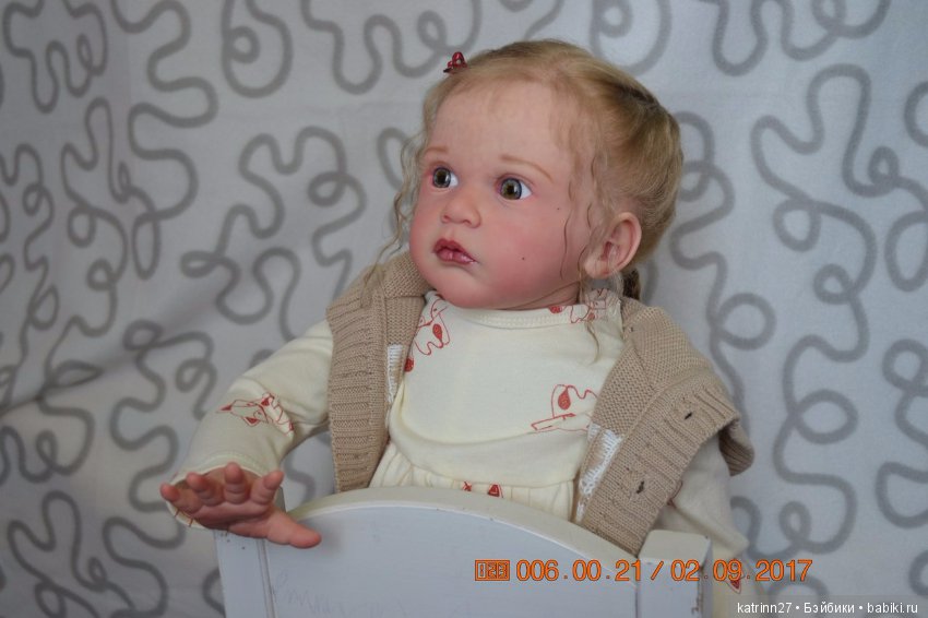 Кукла реборн Аленка, молд Mattia. Автор Ekaterina Abbyasova babies (фото 6)