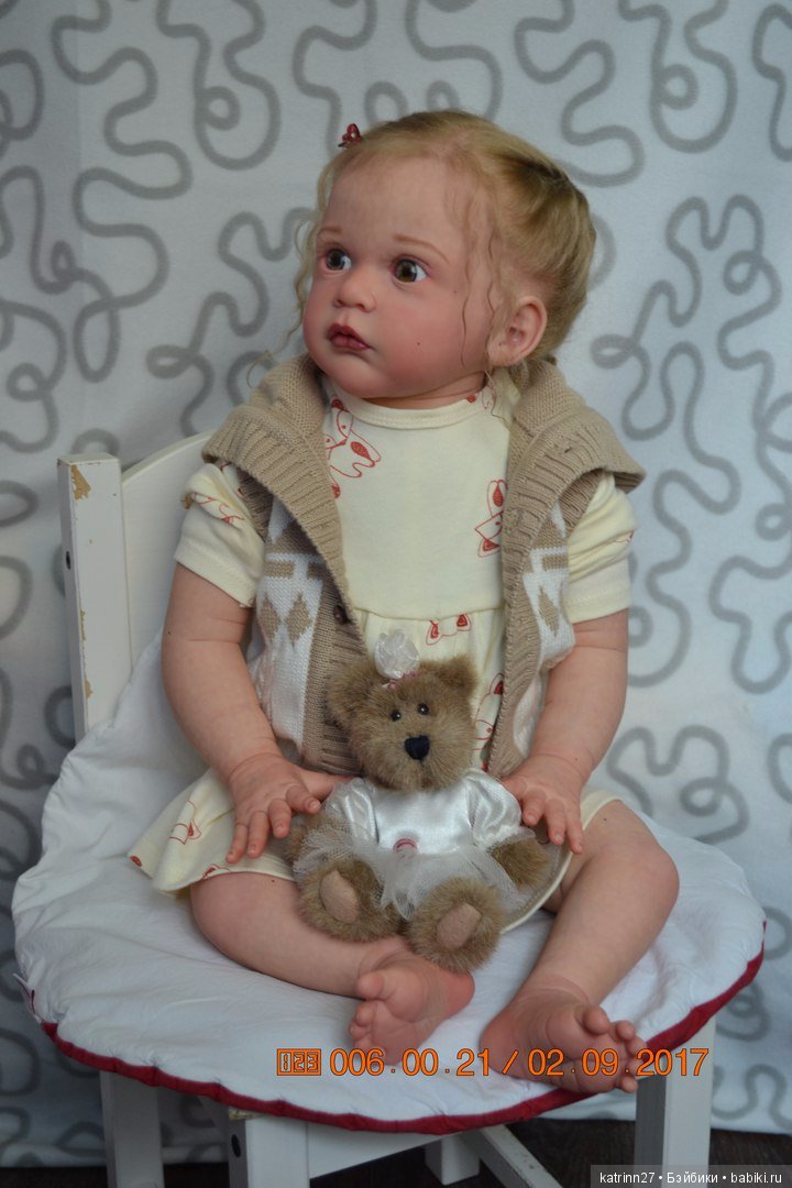Кукла реборн Аленка, молд Mattia. Автор Ekaterina Abbyasova babies