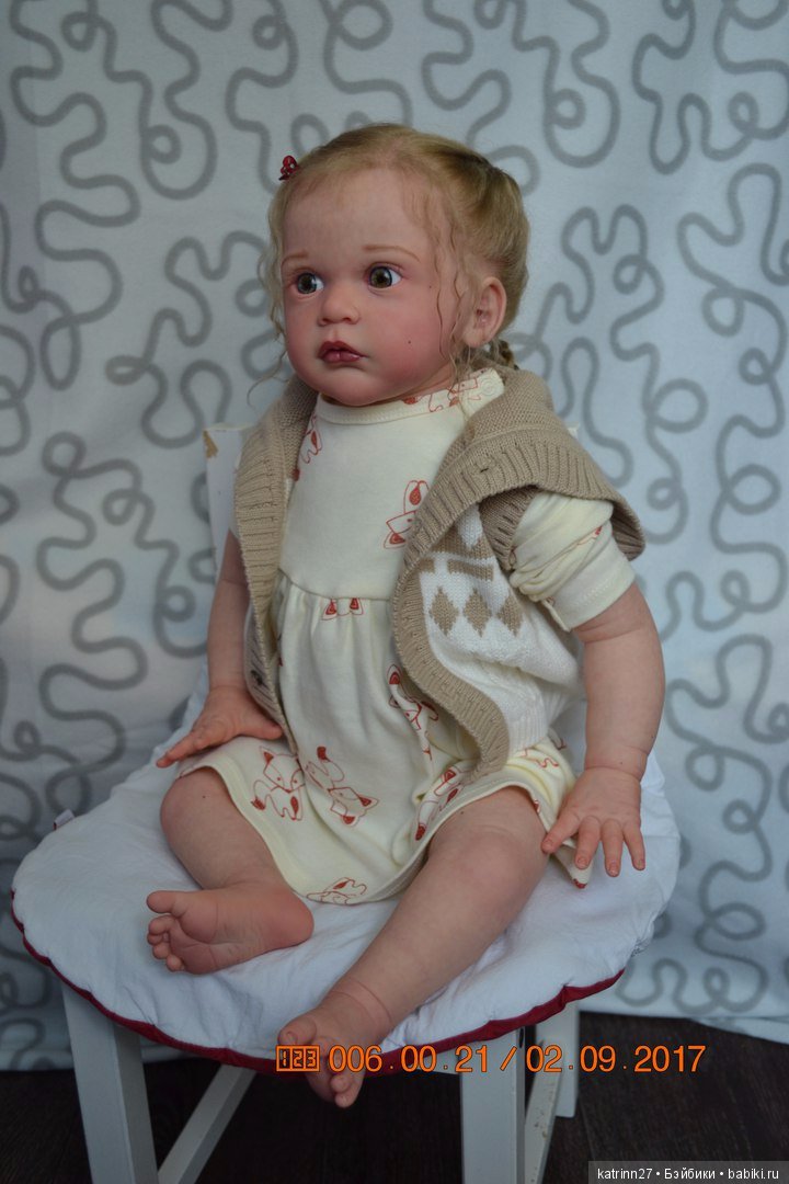 Кукла реборн Аленка, молд Mattia. Автор Ekaterina Abbyasova babies