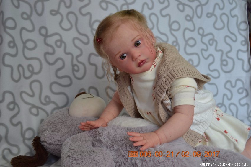 Кукла реборн Аленка, молд Mattia. Автор Ekaterina Abbyasova babies