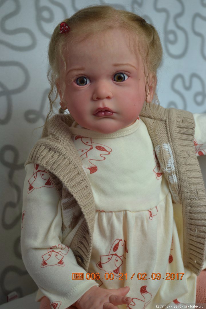 Кукла реборн Аленка, молд Mattia. Автор Ekaterina Abbyasova babies