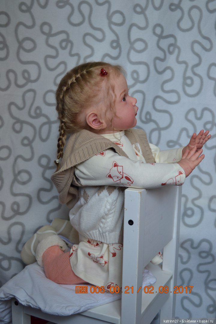Кукла реборн Аленка, молд Mattia. Автор Ekaterina Abbyasova babies (фото 8)